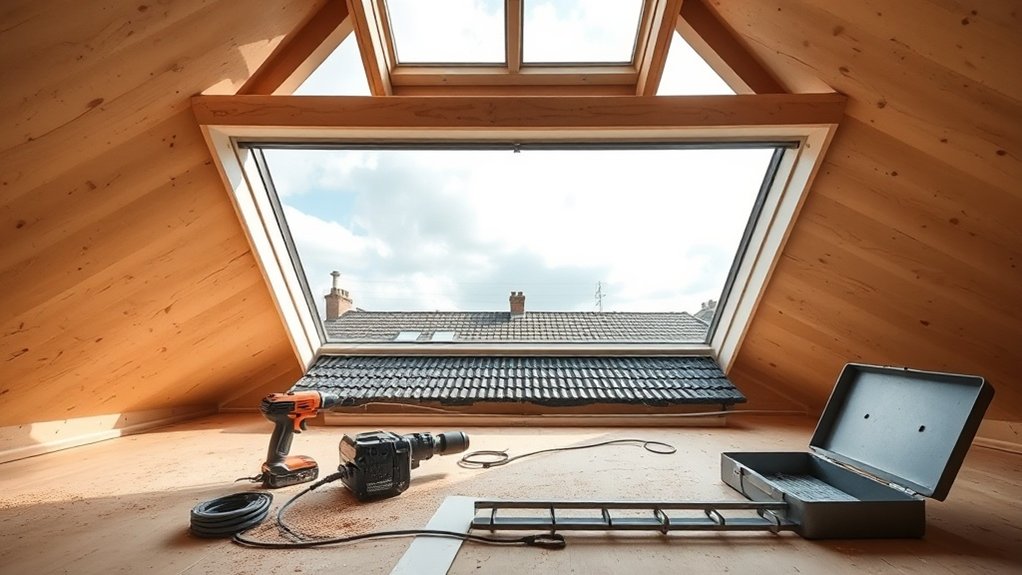 Skylight Installation Horsenden Hill